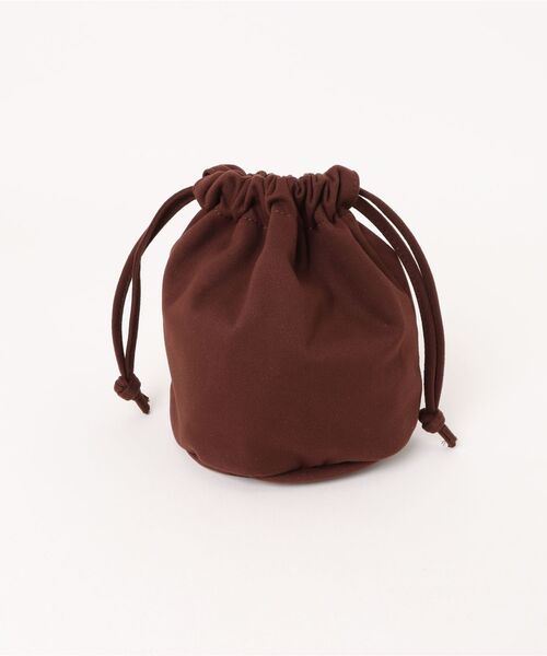 NiiNa(ニーナ)の「【 NiiNa / ニーナ 】高品質牛革2WAYイントレチャートラウンドバケットバッグ(インナーポーチ付き)(ショルダーバッグ・レディース・ブラウン/ブラック・FREE)」の20枚目の写真