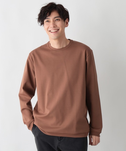 GLOBAL WORK(グローバルワーク)の「リッチクリーンスウェット/クルー/576826(スウェット・メンズ・ブラック/ライトグレー/ブラック系その他/オフホワイト/ライトパープル/ダークブラウン・SMALL/X-SMALL/3XL/XX-LARGE/X-LARGE/LARGE/MEDIUM)」の5枚目の写真