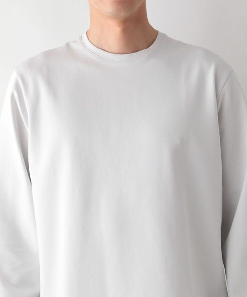 GLOBAL WORK(グローバルワーク)の「リッチクリーンスウェット/クルー/576826(スウェット・メンズ・ブラック/ライトグレー/ブラック系その他/オフホワイト/ライトパープル/ダークブラウン・SMALL/X-SMALL/3XL/XX-LARGE/X-LARGE/LARGE/MEDIUM)」の18枚目の写真