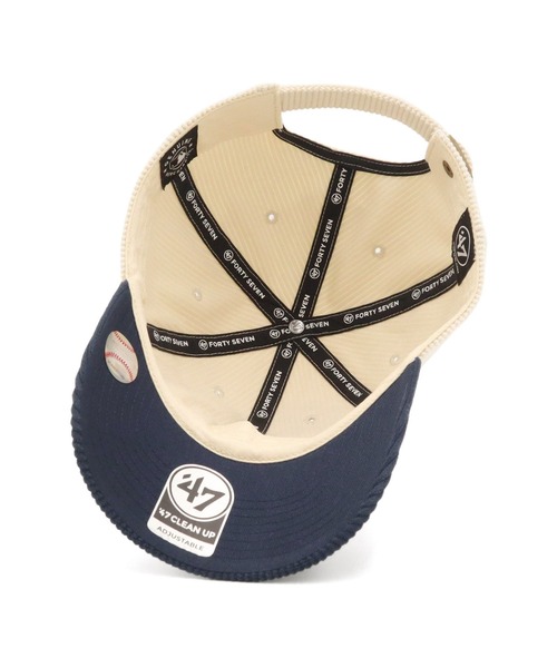 '47（フォーティーセブン）の「’47BRANDフォーティーセブン コーデュロイキャップ ツートーンクリーンナップ MLB（キャップ・メンズ・ホワイト系その他/ホワイト・FREE）」の12枚目の写真