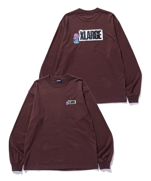 XLARGE(エクストララージ)の「STREET VANDALISM L/S TEE(Tシャツ/カットソー・メンズ・ホワイト/ブラウン/ブラック・M/XL/L/S)」の3枚目の写真