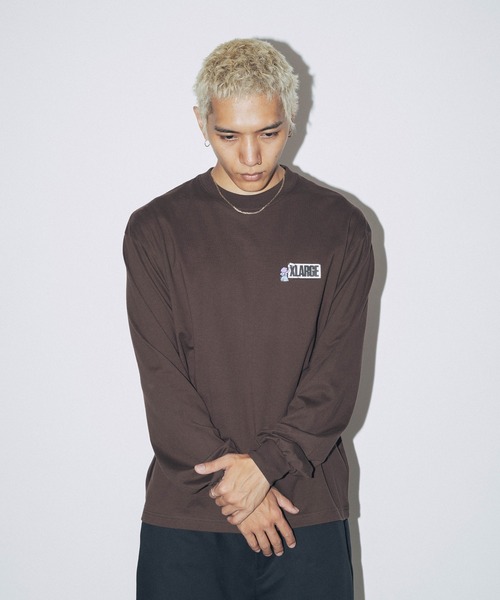 XLARGE(エクストララージ)の「STREET VANDALISM L/S TEE(Tシャツ/カットソー・メンズ・ホワイト/ブラウン/ブラック・M/XL/L/S)」の17枚目の写真