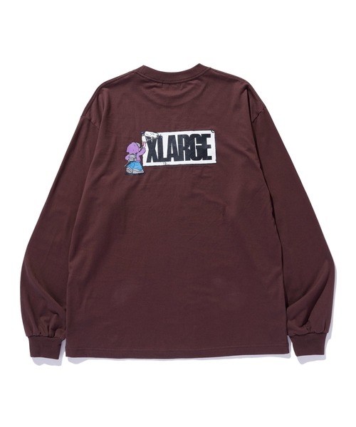 XLARGE(エクストララージ)の「STREET VANDALISM L/S TEE(Tシャツ/カットソー・メンズ・ホワイト/ブラウン/ブラック・M/XL/L/S)」の13枚目の写真