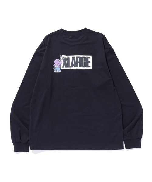 XLARGE(エクストララージ)の「STREET VANDALISM L/S TEE(Tシャツ/カットソー・メンズ・ホワイト/ブラウン/ブラック・M/XL/L/S)」の15枚目の写真