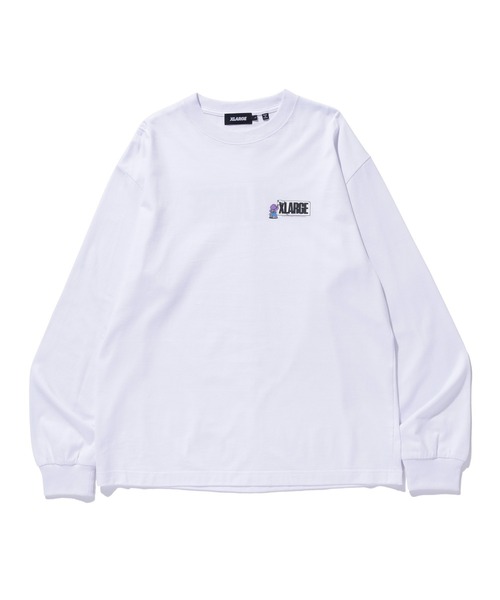 XLARGE(エクストララージ)の「STREET VANDALISM L/S TEE(Tシャツ/カットソー・メンズ・ホワイト/ブラウン/ブラック・M/XL/L/S)」の9枚目の写真
