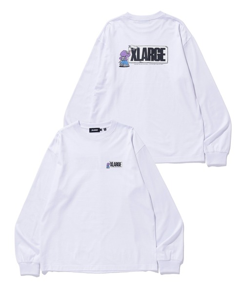 XLARGE(エクストララージ)の「STREET VANDALISM L/S TEE(Tシャツ/カットソー・メンズ・ホワイト/ブラウン/ブラック・M/XL/L/S)」の20枚目の写真
