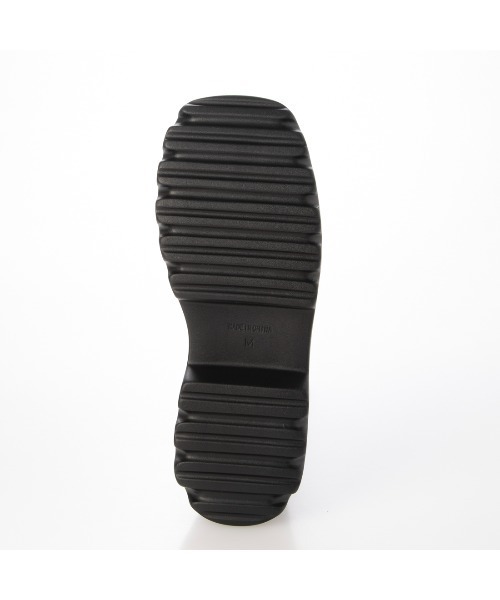 Mafmof（マフモフ）の「Mafmof(マフモフ)9cmトリプルソール厚底ストレッチショートブーツ（ブーツ・レディース・ブラック/ブラック系その他・S/M/L）」の13枚目の写真