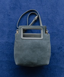 BEAURE くり手ハンドル スエード スクエア Bag