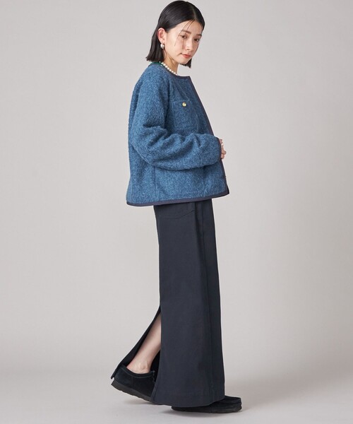 SHIPS NINE CASE: ノーカラー ジャケット