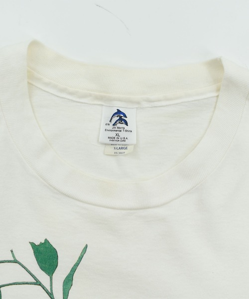 LABORATORY R（ラボラトリーアール）の「【USED】90’s JIｍ Morris “Lion” アニマル Tシャツ USA製（Tシャツ/カットソー・メンズ・ホワイト・X-LARGE）」の2枚目の写真