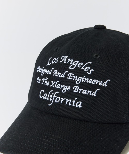 XLARGE（エクストララージ）の「CANVAS 6PANEL CAP（キャップ・メンズ・パープル/ブラック/オリーブ・ONE SIZE）」の7枚目の写真