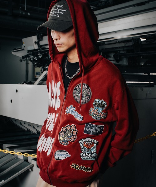 XLARGE（エクストララージ）の「CANVAS 6PANEL CAP（キャップ・メンズ・パープル/ブラック/オリーブ・ONE SIZE）」の12枚目の写真