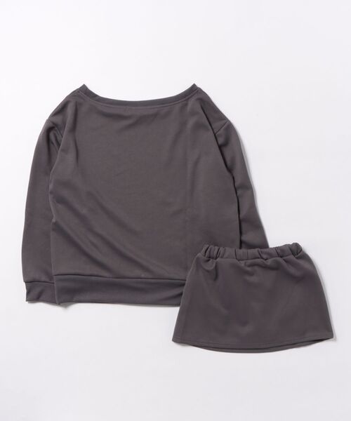 UP START(アップスタート)の「【LAMPOON】オフショルスエットセットアップ(セットアップ・レディース・グレー/ホワイト・LARGE/MEDIUM)」の12枚目の写真