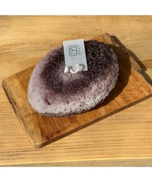 tone（トーン）の「【musk】ワインカラーのストーンキャンドル(MA)（キャンドル）」