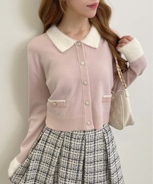 カーディガン/ボレロ（ピンク/桃色系）ファッション通販 - ZOZOTOWN