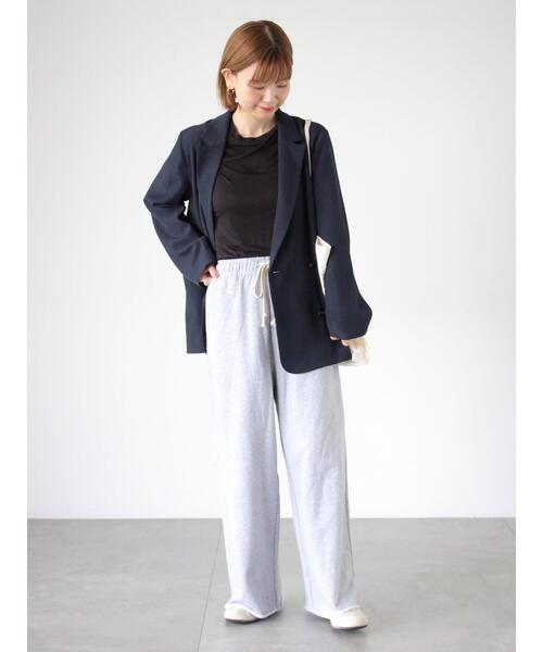 Lugnoncure（ルノンキュール）の「長袖シアートップス《2025autumn catalog item》（Tシャツ/カットソー・レディース・ピンク/ブラック/オフホワイト/ブルー・F）」の8枚目の写真