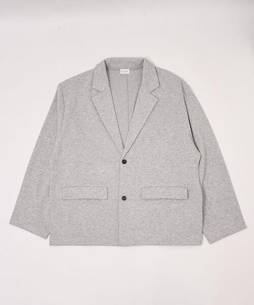 BROWNY（ブラウニー）の「BROWNY/ボンディングスウェットテーラードジャケット（テーラードジャケット・メンズ・杢グレー/ブラック・MEDIUM/LARGE）」の9枚目の写真