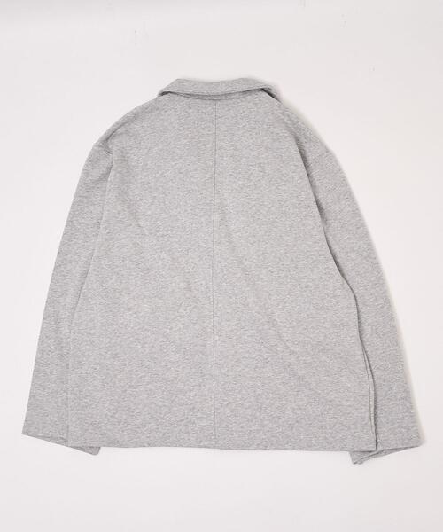 BROWNY（ブラウニー）の「BROWNY/ボンディングスウェットテーラードジャケット（テーラードジャケット・メンズ・杢グレー/ブラック・MEDIUM/LARGE）」の10枚目の写真