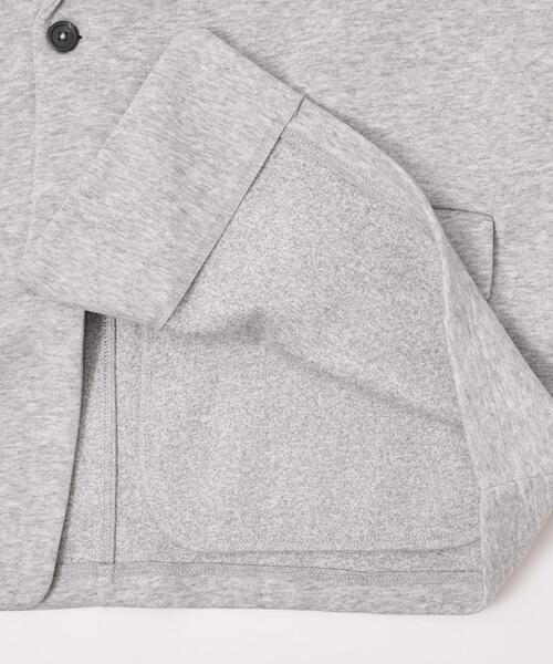 BROWNY（ブラウニー）の「BROWNY/ボンディングスウェットテーラードジャケット（テーラードジャケット・メンズ・杢グレー/ブラック・MEDIUM/LARGE）」の14枚目の写真
