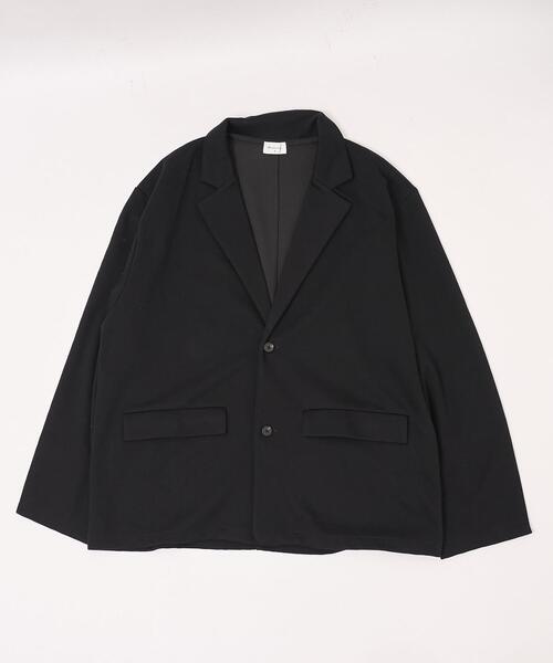 BROWNY（ブラウニー）の「BROWNY/ボンディングスウェットテーラードジャケット（テーラードジャケット・メンズ・杢グレー/ブラック・MEDIUM/LARGE）」の8枚目の写真