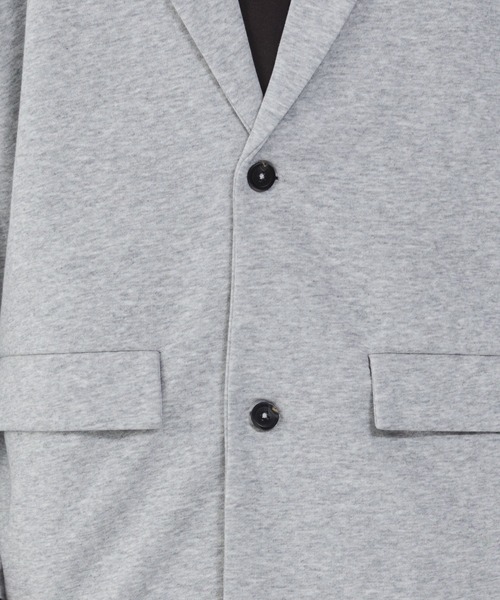 BROWNY（ブラウニー）の「BROWNY/ボンディングスウェットテーラードジャケット（テーラードジャケット・メンズ・杢グレー/ブラック・MEDIUM/LARGE）」の22枚目の写真