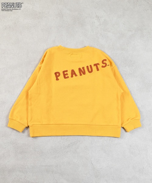 MARKEY'S(マーキーズ)の「【PEANUTS】スヌーピー トレーナー(スウェット・キッズ・レッド/オフホワイト/イエロー/チャコール・110/100/90/80/150/140/130/120)」の8枚目の写真