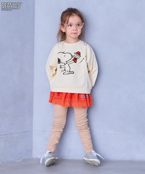 MARKEY'S(マーキーズ)の「【PEANUTS】スヌーピー トレーナー(スウェット・キッズ・レッド/オフホワイト/イエロー/チャコール・110/100/90/80/150/140/130/120)」の20枚目の写真