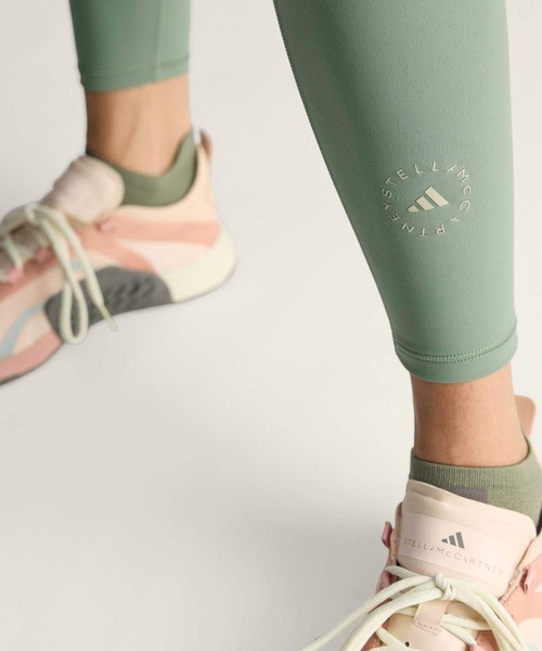 adidas by Stella McCartney（アディダスバイステラマッカートニー）の「aSMC TPR 7/8 L【adidas by Stella McCartney】 / アディダス adidas（レギンス/スパッツ・レディース・グリーン・X-LARGE/SMALL/MEDIUM/LARGE）」の5枚目の写真