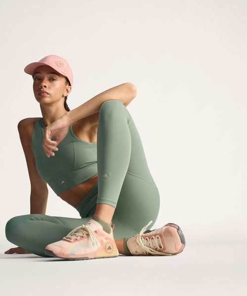 adidas by Stella McCartney（アディダスバイステラマッカートニー）の「aSMC TPR 7/8 L【adidas by Stella McCartney】 / アディダス adidas（レギンス/スパッツ・レディース・グリーン・X-LARGE/SMALL/MEDIUM/LARGE）」の6枚目の写真