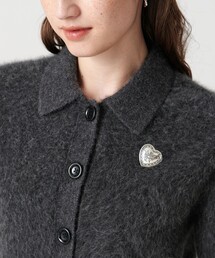 Harpo（アルポ）の「＜HARPO PARIS＞ハート ブローチ（ブローチ/コサージュ）」