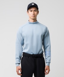 Hurley （ハーレー）の「【Hurley/ハーレー】ロゴモックネックスウェット　ゴルフ　ファントム　ストレッチ　吸水速乾　PHANTOM SWEAT LITE LS（スウェット）」