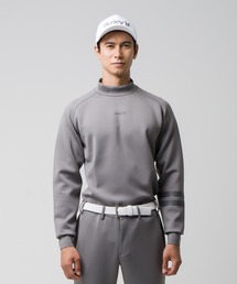 Hurley （ハーレー）の「【Hurley/ハーレー】ロゴモックネックスウェット　ゴルフ　ファントム　ストレッチ　吸水速乾　PHANTOM SWEAT LITE LS（スウェット）」