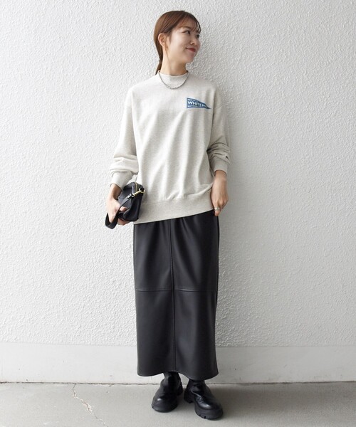 SHIPS any（シップス エニィ）の「【WEB限定】SHIPS any: NATIONAL PARK プリント スウェット 25AW(ユニセックス)◇（スウェット・メンズ・ブラック/ホワイト/ホワイト系/チャコールグレー・SMALL/MEDIUM/LARGE）」の5枚目の写真