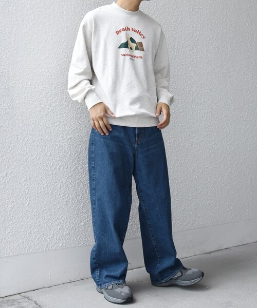 セール】【WEB限定】SHIPS any: NATIONAL PARK プリント スウェット
