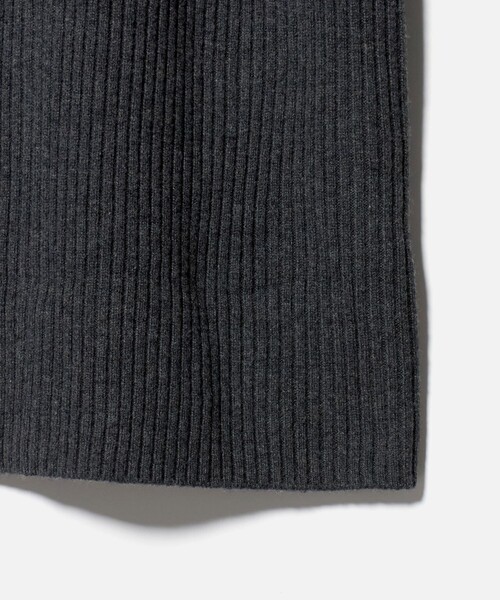 SACRA（サクラ）の「＜SACRA＞Wポケット タートル リブ ワンピース（ワンピース・レディース・ダークグレー/ブラック・38）」の13枚目の写真