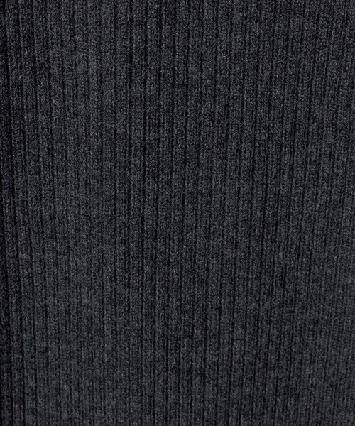 SACRA（サクラ）の「＜SACRA＞Wポケット タートル リブ ワンピース（ワンピース・レディース・ダークグレー/ブラック・38）」の16枚目の写真