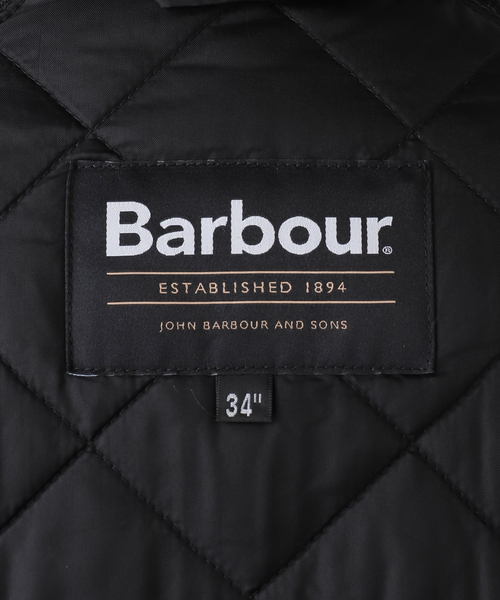 OUTDOOR PRODUCTS（アウトドアプロダクツ）の「barbour exmoor quilted jacket coat（その他アウター・レディース・ブラック・34）」の15枚目の写真