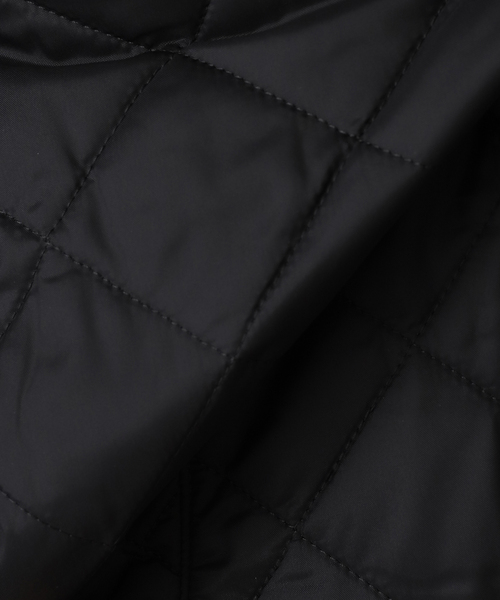 OUTDOOR PRODUCTS（アウトドアプロダクツ）の「barbour exmoor quilted jacket coat（その他アウター・レディース・ブラック・34）」の17枚目の写真