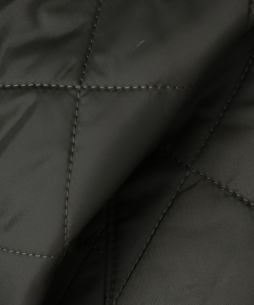 OUTDOOR PRODUCTS（アウトドアプロダクツ）の「barbour exmoor quilted jacket coat（その他アウター・レディース・ブラック・34）」の18枚目の写真