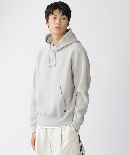 ECOALF(エコアルフ)の「ACT シティ エアリーパーカー UNISEX 【日本限定】(パーカー・メンズ・グレー・S/M/L)」の17枚目の写真