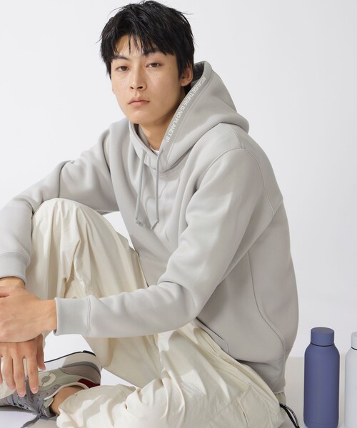 ECOALF(エコアルフ)の「ACT シティ エアリーパーカー UNISEX 【日本限定】(パーカー・メンズ・グレー・S/M/L)」の16枚目の写真