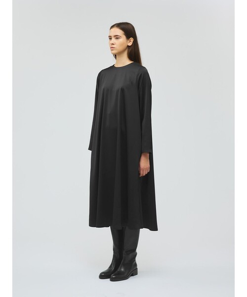 mizuiroind(ミズイロインド)の「mizuiro ind Aラインワンピース(ワンピース・レディース・ブラック/ベージュ/ブラウン/グレー・FREE)」の10枚目の写真