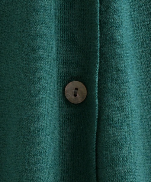 studio CLIP（スタディオクリップ）の「12ゲージウールミックスVネックニットカーディガン（カーディガン/ボレロ・レディース・ネイビー/キャメル/ライトグレー/グリーン・FREE）」の20枚目の写真