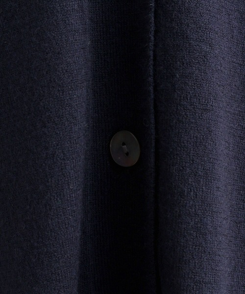 studio CLIP（スタディオクリップ）の「12ゲージウールミックスVネックニットカーディガン（カーディガン/ボレロ・レディース・ネイビー/キャメル/ライトグレー/グリーン・FREE）」の21枚目の写真