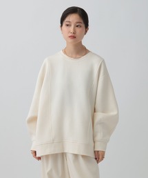 LEPSIM | サイドZIPクループルオーバー　595542(スウェット)