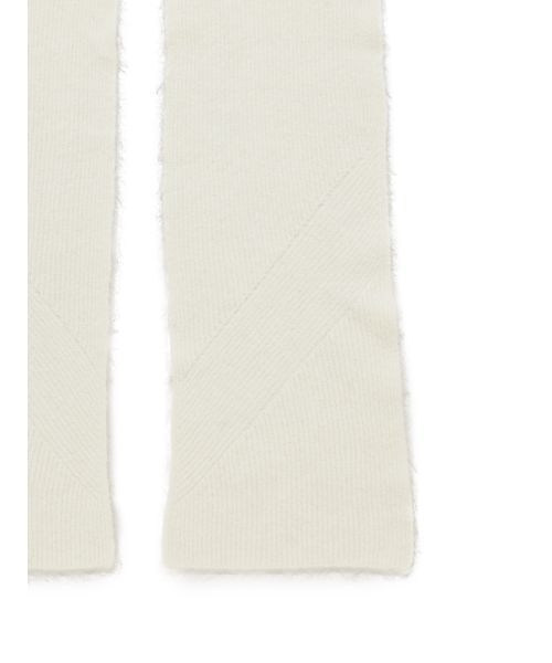 FRAY I.D（フレイアイディー）の「アルパカシャギーフードマフラー（ストール/ショール・レディース・イエロー/アイボリー・F）」の7枚目の写真