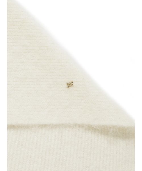 FRAY I.D（フレイアイディー）の「アルパカシャギーフードマフラー（ストール/ショール・レディース・イエロー/アイボリー・F）」の8枚目の写真