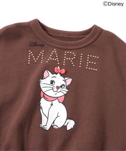 Disney(ディズニー)の「【ディズニー】おしゃれキャット/ペプラムトレーナー(スウェット・キッズ・オフホワイト/ブラウン・100/140/130/120/110/90/80)」の12枚目の写真