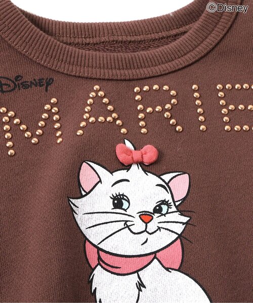Disney(ディズニー)の「【ディズニー】おしゃれキャット/ペプラムトレーナー(スウェット・キッズ・オフホワイト/ブラウン・100/140/130/120/110/90/80)」の13枚目の写真