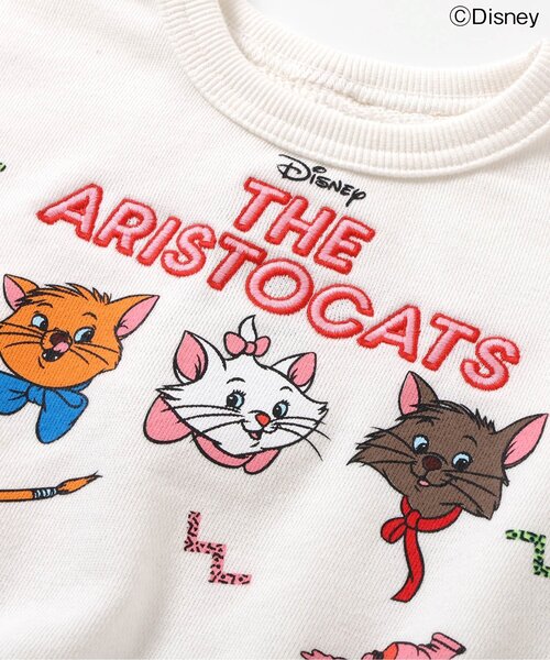 Disney(ディズニー)の「【ディズニー】おしゃれキャット/ペプラムトレーナー(スウェット・キッズ・オフホワイト/ブラウン・100/140/130/120/110/90/80)」の17枚目の写真